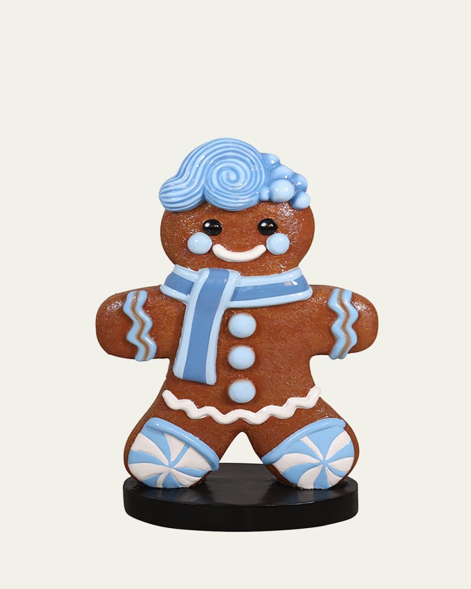 Blue Boy the Gingerbread Figurine